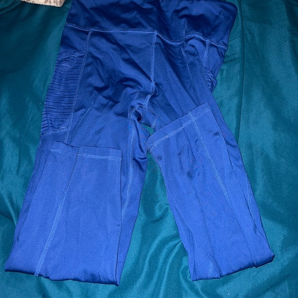 Bally Blue Leggings - Picture 2 of 5
